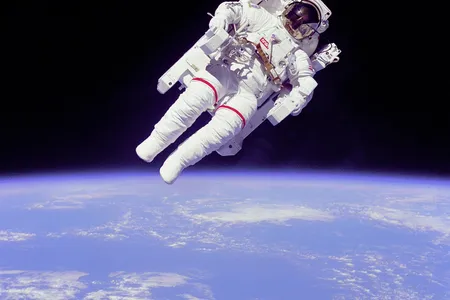 Scans of the astronaut&#39;s neural networks were taken before they blasted off into space, as soon as they landed safely back home, and some cosmonauts had an additional brain scan seven months after their return to Earth. (Pictured: Astronaut Bruce McCandless II during an untethered spacewalk in 1984)
&nbsp;