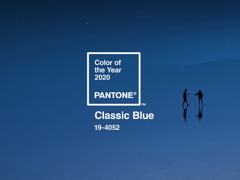 Pantone color of the year classic blue