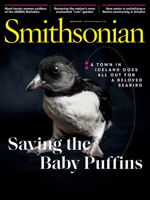 Cover image of the Smithsonian Magazine March 2023 issue