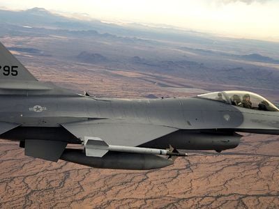 An F-16 with the Arizona National Guard.