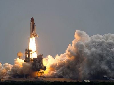 Space Shuttle Atlantis lifts off on NASA's final space shuttle mission from Kennedy Space Center in Cape Canaveral, Florida on July 8, 2011.