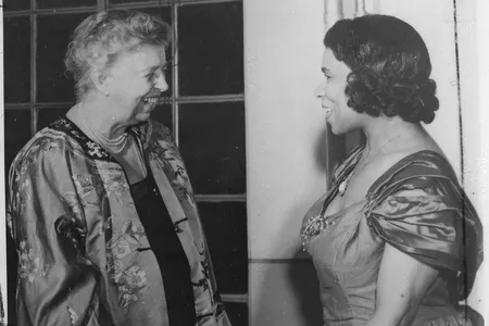 Eleanor Roosevelt and Marian Anderson in Japan