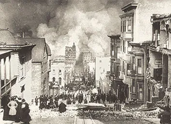 San Francisco in 1906.