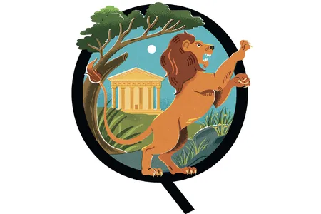 Did lions once live in ancient Greece?