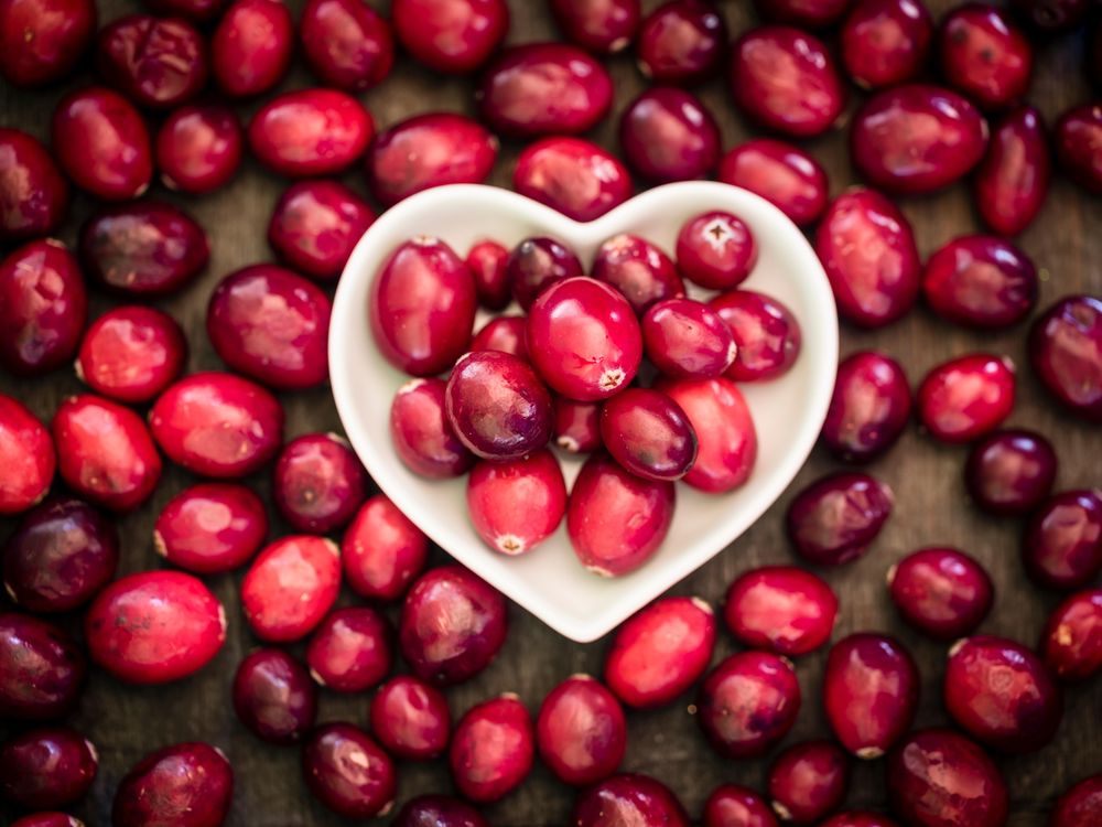 fresh cranberries