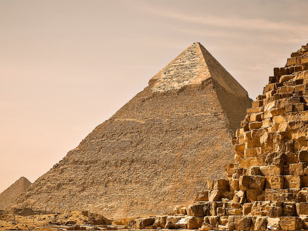 Pyramid in Egypt
