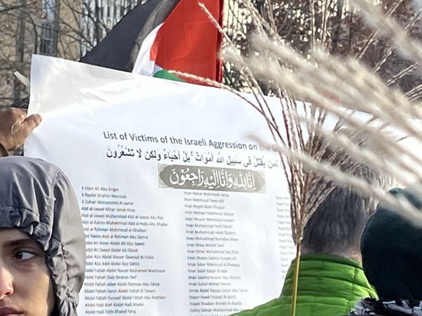 List of Victims at "Cease-Fire Now" Rally thumbnail