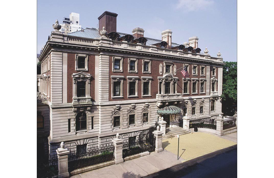 The 64-room former Georgian mansion that once served as home for steel magnate Andrew Carnegie and his family. (Matt Flynn © 2012 Cooper Hewitt, Smithsonian Design Museum)