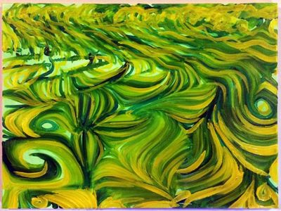 Field. Oil on panel by PIX18 / Creative Machines Lab at
Columbia University
