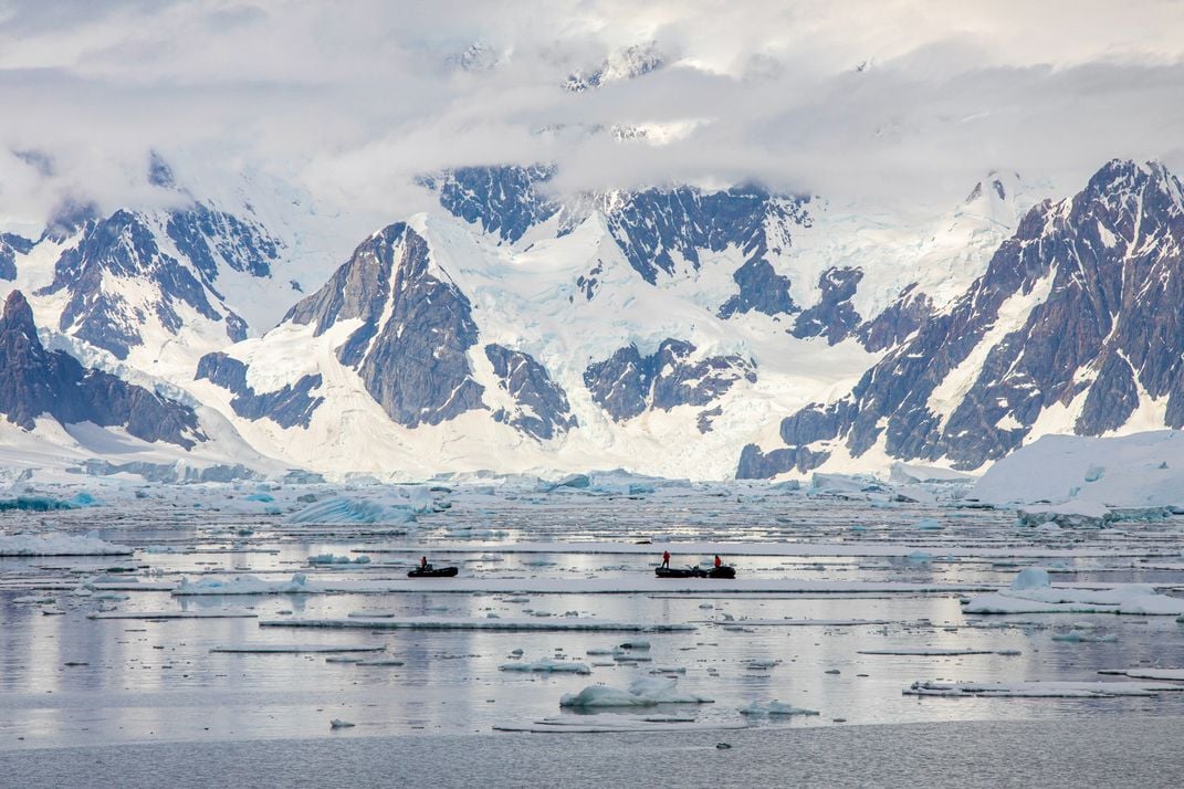 Crystal Sound, Lallemand Fjord, Antarctic Pennisula | Smithsonian Photo ...