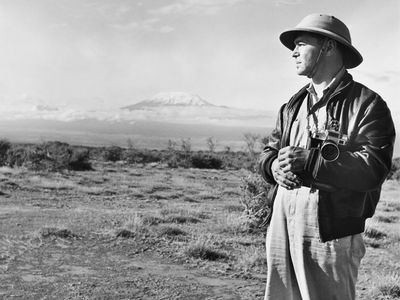 Eliot Elisofon in Kenya, 1947, by an unknown photographer. 