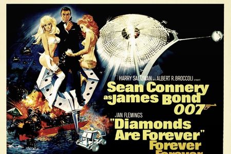 "Diamonds Are Forever" was turned into a movie starring Sean Connery (the only acceptable Bond) in 1971.
