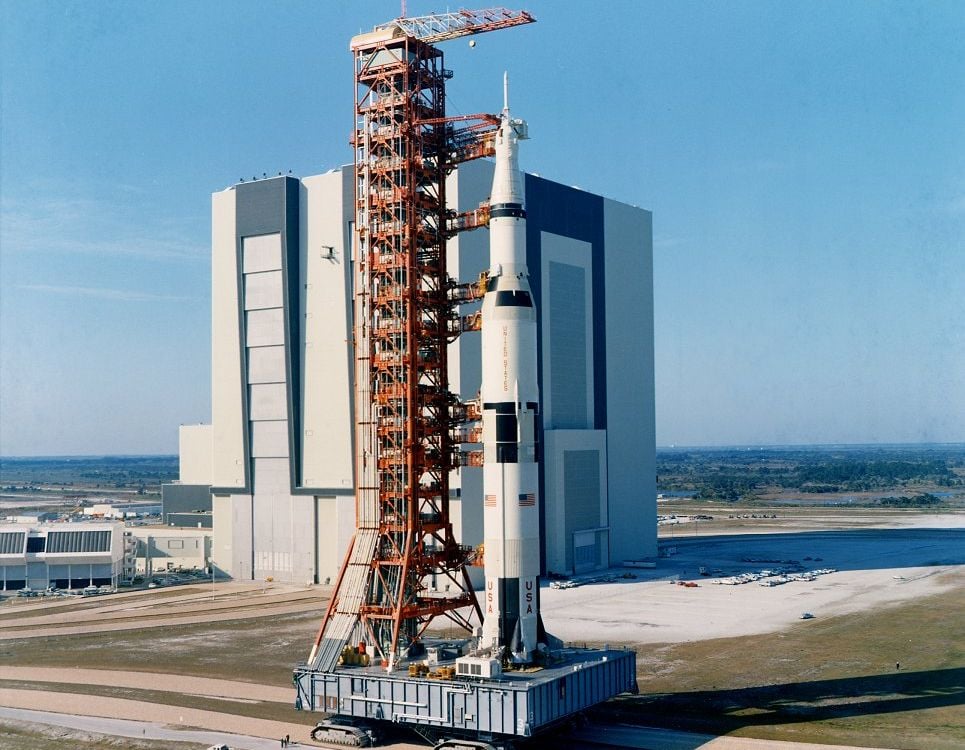 apollo 11 rocket launch pad