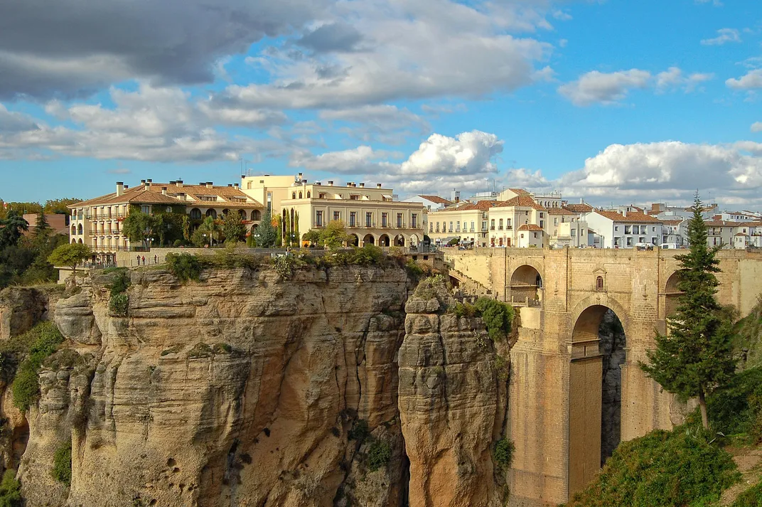 City of Ronda, overlooking the Tajo Gorge
