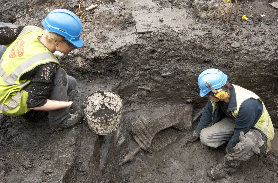 digging