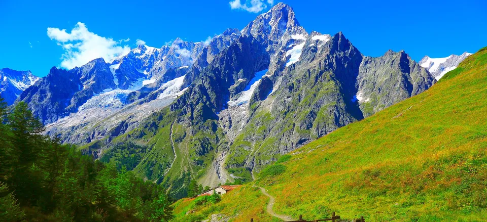  The Val Aosta, the Italian Alps 