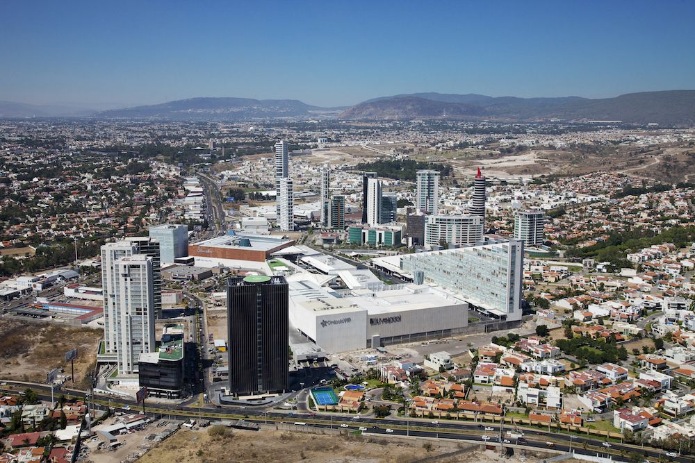 Aerial view of Guadalajara