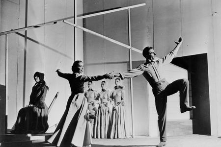 Martha Graham and Erick Hawkins in Appalachian Spring