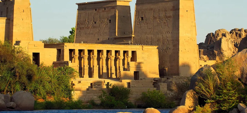  Philae Temple at Aswan. 
