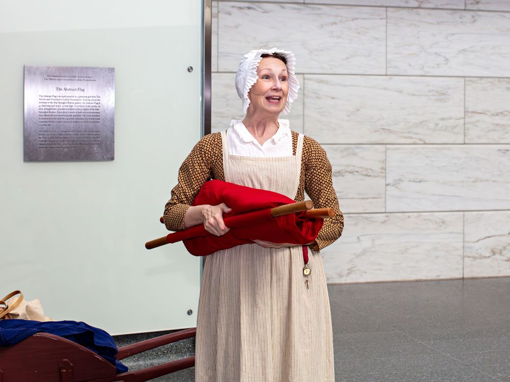 A new theater performance @​amhistorymuseum features the story of Mary Pickersgill just steps away from the Star-Spangled Banner. <https://t.co/hwvh1Cn6w1>
 [↧]