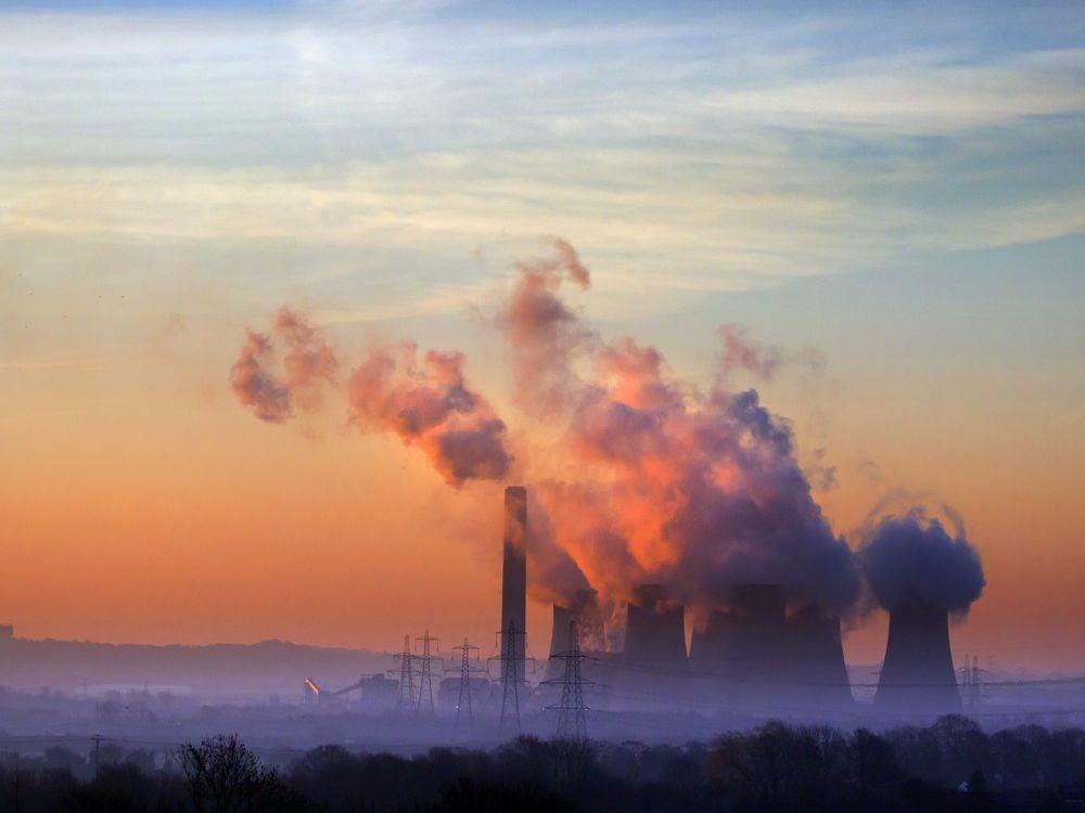 Fiddlers Ferry power station in Warrington, U.K.