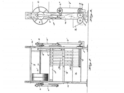 Joseph Lee received a patent for his automated kneading machine in August 1894.