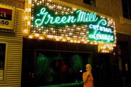 The Green Mill Cocktail Lounge, once partially owned by a member of the Chicago mafia syndicate.