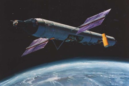 The Manned Orbiting Laboratory would have used the Gemini spacecraft as a means of getting astronauts to and from the station.
