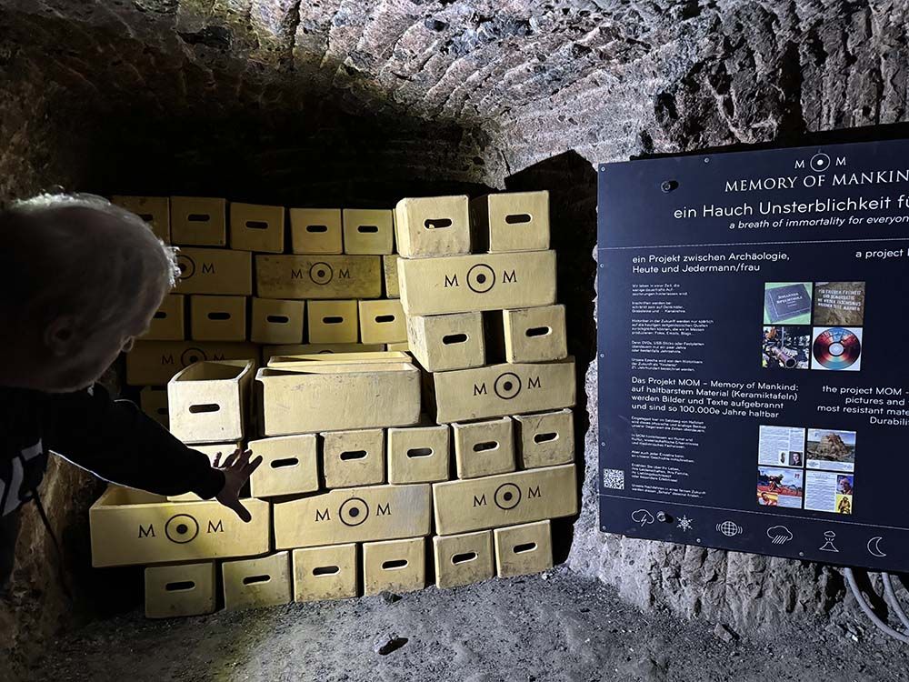 Memory of Mankind archive in Hallstatt, Austria