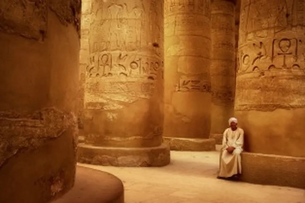 Guardian of Karnak Temple, Luxor, Egypt