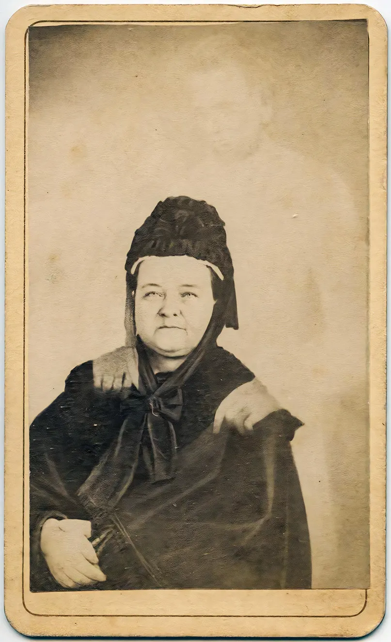 A portrait of Mary Todd Lincoln