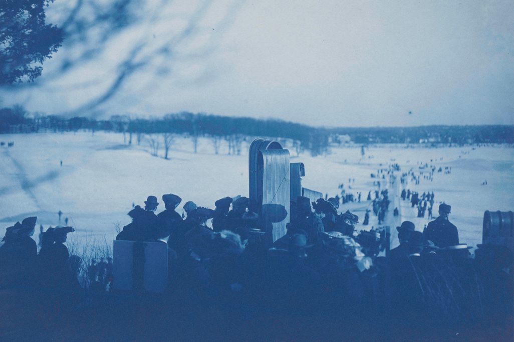 Tobogganing