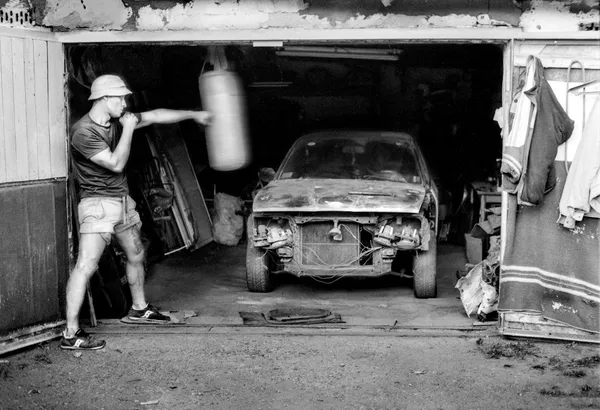 Boxer in his Garage thumbnail