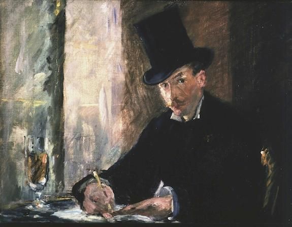 Manet, Chez Tortoni, among one of the items stolen