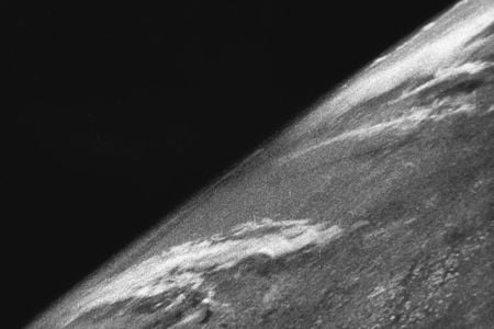 First photo from space, 1946