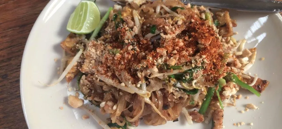  Home-made Pad Thai at a cooking class in Chiang Mai 