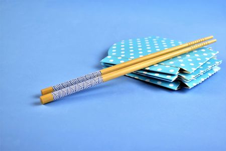 Chopsticks were developed about 5,000 years ago in China.