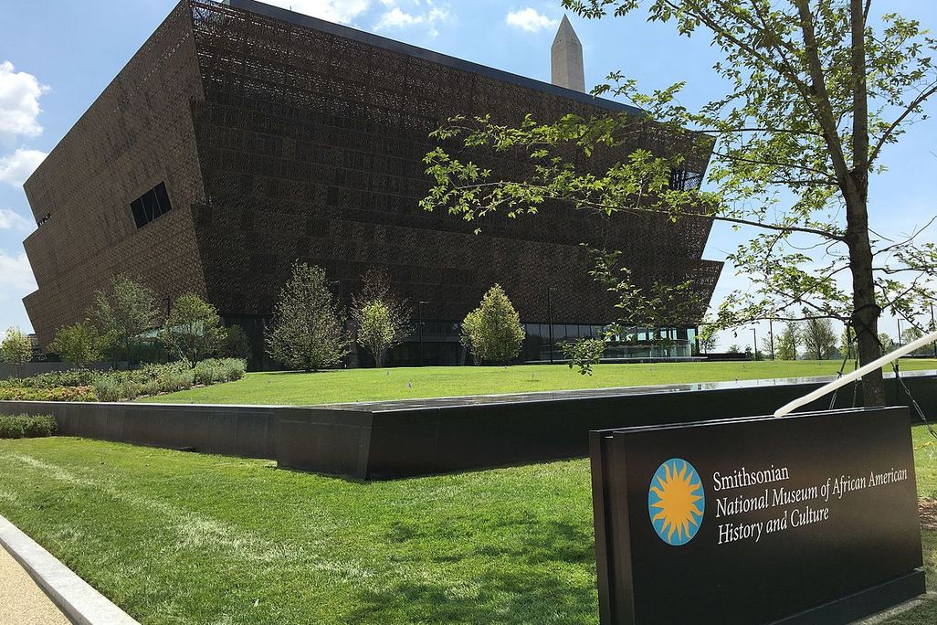 Exterior of the Smithsonian National Museum of African American History and Culture