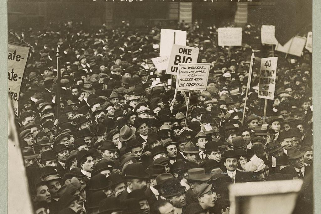 Socialists in Union Square, N.Y.C.