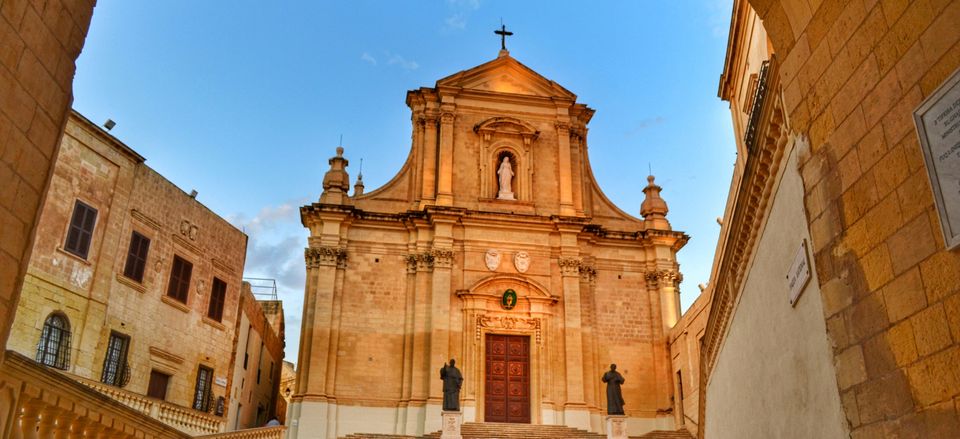  Cathedral in Gozo, Malta 