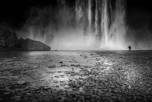 Lone Man and Waterfall thumbnail