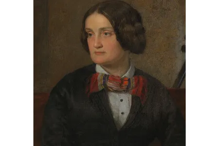 Actor Charlotte Cushman defied gender norms, often dressing in a masculine style represented in this 1853 portrait from the Smithsonian&#39;s National Portrait Gallery. She managed her own career and demanded equal pay with male actors.