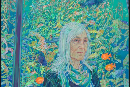 Julie Packard (detail) by Hope Gangloff