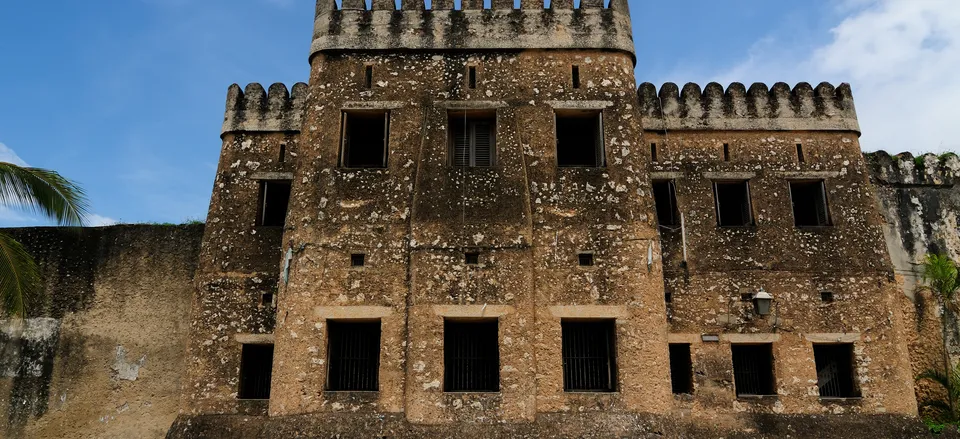  The historic fort in Zanzibar's Stone Town 