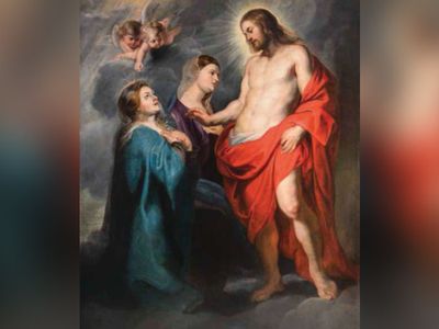 The Resurrected Christ Appears to His Mother by Peter Paul Rubens