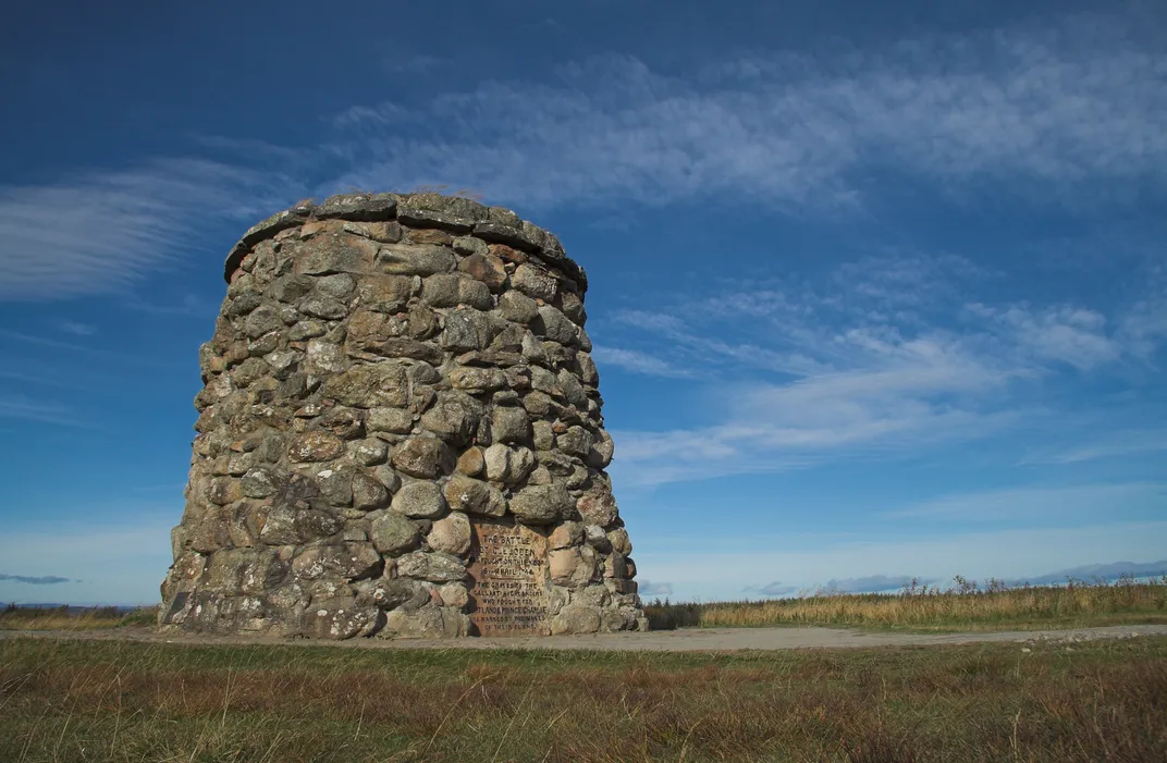 The memorial at Culloden 