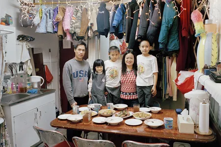 Family Portrait from the series &quot;The Lams of Ludlow Street,&quot; by Thomas Holton, 2004