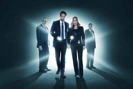 Left to Right: Mitch Pileggi, David Duchovny, Gillian Anderson and William B. Davis—there has been no official announcement about whether an 11th season will pick up where the recent cliffhanger left off.
