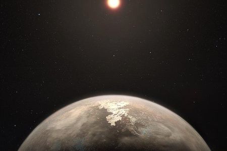 Artists impression of Ross 128 b