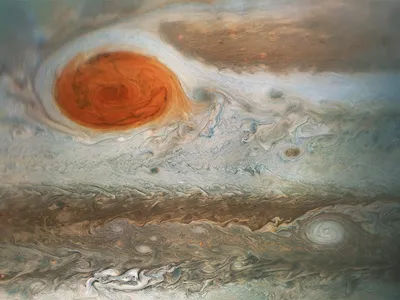 Jupiter&#39;s Great Red Spot is a large storm that has persisted for at least 190 years.